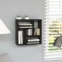 Estantería de pared madera contrachapada negro 45,1x16x45,1 cm de vidaXL, Estantes y estanterías - Ref: Foro24-802949, Precio...