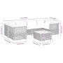 Set de sofás de jardín 7 pzas con cojines ratán sintético gris de , Conjuntos de jardín - Ref: Foro24-3261747, Precio: 589,45...