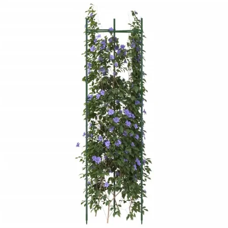 Tutores para tomates 6 unidades acero y PP 116 cm de , Soportes para macetas - Ref: Foro24-3281487, Precio: 75,07 €, Descuent...