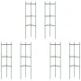Tutores para tomates 6 unidades acero y PP 116 cm de , Soportes para macetas - Ref: Foro24-3281487, Precio: 75,07 €, Descuent...