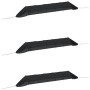 Túneles de malla 3 uds de acero y polietileno negro by , Mulch - Ref: Foro24-3281500, Price: 55,47 €, Discount: %