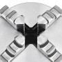 4-jaw self-centering lathe chuck 100 mm steel by vidaXL, Clamps and screws - Ref: Foro24-146709, Price: 110,78 €, Discount: %