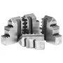 4-jaw self-centering lathe chuck 100 mm steel by vidaXL, Clamps and screws - Ref: Foro24-146709, Price: 108,94 €, Discount: %
