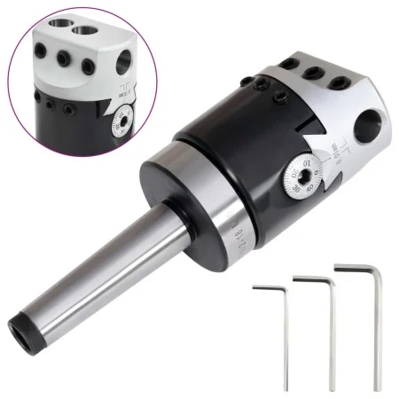Drill head 50 mm, MT2 drill shank for lathe milling. by vidaXL, Milling machines - Ref: Foro24-146680, Price: 59,11 €, Discou...