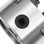 4-jaw self-centering lathe chuck 100 mm steel by vidaXL, Clamps and screws - Ref: Foro24-146709, Price: 108,94 €, Discount: %