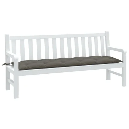 Garden bench cushion dark gray melange fabric 180x50x7 cm by , Cushions for chairs and sofas - Ref: Foro24-4002565, Price: 33...