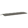 Kissen für Gartenbank dunkelgrauer Melangestoff 180x50x7 cm von , Kissen für Stühle und Sofas - Ref: Foro24-4002565, Preis: 3...