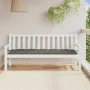 Garden bench cushion dark gray melange fabric 180x50x7 cm by , Cushions for chairs and sofas - Ref: Foro24-4002565, Price: 33...