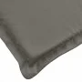 Garden bench cushion dark gray melange fabric 180x50x7 cm by , Cushions for chairs and sofas - Ref: Foro24-4002565, Price: 33...