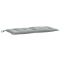 Garden bench cushions 2 pcs light gray melange fabric 100x50x7 cm by , Cushions for chairs and sofas - Ref: Foro24-4002586, P...