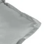 Garden bench cushions 2 pcs light gray melange fabric 100x50x7 cm by , Cushions for chairs and sofas - Ref: Foro24-4002586, P...