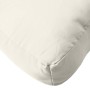 Cushions for pallet sofa 3 units cream melange fabric by , Cushions for chairs and sofas - Ref: Foro24-4002654, Price: 58,31 ...