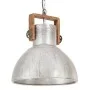 Industrielle Pendelleuchte 25 W silber rund 40 cm E27 von vidaXL, Lampen - Ref: Foro24-320529, Preis: 87,80 €, Rabatt: %