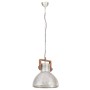 Industrial pendant lamp 25 W silver round 40 cm E27 by vidaXL, Lamps - Ref: Foro24-320529, Price: 93,06 €, Discount: %