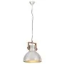 Industrielle Pendelleuchte 25 W silber rund 40 cm E27 von vidaXL, Lampen - Ref: Foro24-320529, Preis: 87,80 €, Rabatt: %