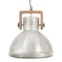 Industrielle Pendelleuchte 25 W silber rund 40 cm E27 von vidaXL, Lampen - Ref: Foro24-320529, Preis: 87,80 €, Rabatt: %