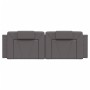 Gepolstertes Bettkopfteil aus grauem Kunstleder, 160 cm von , Kopf- und Fußteile - Ref: Foro24-374800, Preis: 65,38 €, Rabatt: %