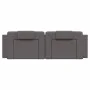 Gepolstertes Bettkopfteil aus grauem Kunstleder, 160 cm von , Kopf- und Fußteile - Ref: Foro24-374800, Preis: 64,24 €, Rabatt: %