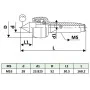MT3 rotary tailstock by vidaXL, Clamps and screws - Ref: Foro24-146693, Price: 39,14 €, Discount: %