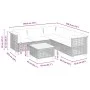 Set de muebles de jardín 6 pzas y cojines ratán sintético gris de , Conjuntos de jardín - Ref: Foro24-3261831, Precio: 488,02...
