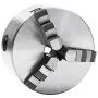 3-jaw self-centering lathe chuck 125 mm steel by vidaXL, Clamps and screws - Ref: Foro24-146706, Price: 111,34 €, Discount: %