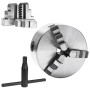 3-jaw self-centering lathe chuck 125 mm steel by vidaXL, Clamps and screws - Ref: Foro24-146706, Price: 120,64 €, Discount: %