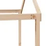 Loft bed with ladder and solid pine wood ceiling 90x200 cm by , Beds and slatted bases - Ref: Foro24-3282144, Price: 248,68 €...