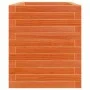 Jardinera de madera maciza de pino marrón cera 70x40x46 cm de , Maceteros y jardineras - Ref: Foro24-3282441, Precio: 129,92 ...