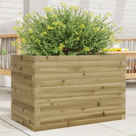 Impregnated pine wood planter 70x40x46 cm by , Pots and planters - Ref: Foro24-3282443, Price: 119,26 €, Discount: %