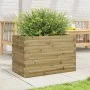 Impregnated pine wood planter 70x40x46 cm by , Pots and planters - Ref: Foro24-3282443, Price: 117,72 €, Discount: %