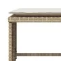 Gartensessel mit Fußstütze aus beigem synthetischem Rattan von , Gartensets - Ref: Foro24-368620, Preis: 123,66 €, Rabatt: %