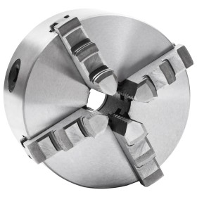 4-jaw self-centering lathe chuck 125 mm steel by vidaXL, Clamps and screws - Ref: Foro24-146710, Price: 125,61 €, Discount: %