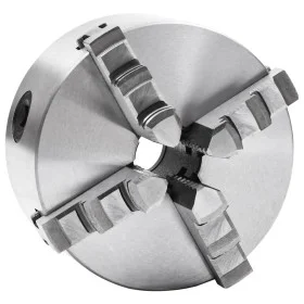 4-jaw self-centering lathe chuck 125 mm steel by vidaXL, Clamps and screws - Ref: Foro24-146710, Price: 123,40 €, Discount: %