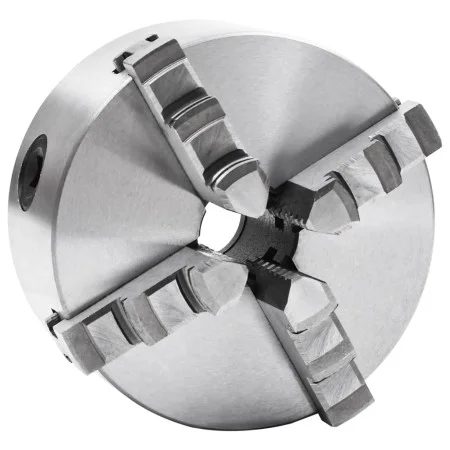 4-jaw self-centering lathe chuck 125 mm steel by vidaXL, Clamps and screws - Ref: Foro24-146710, Price: 123,40 €, Discount: %