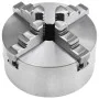4-jaw self-centering lathe chuck 125 mm steel by vidaXL, Clamps and screws - Ref: Foro24-146710, Price: 123,40 €, Discount: %