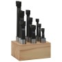9-piece 12 mm drill bit set with wooden base by vidaXL, Cutters - Ref: Foro24-146682, Price: 36,38 €, Discount: %