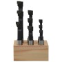 9-piece 12 mm drill bit set with wooden base by vidaXL, Cutters - Ref: Foro24-146682, Price: 36,38 €, Discount: %
