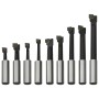 9-piece 12 mm drill bit set with wooden base by vidaXL, Cutters - Ref: Foro24-146682, Price: 36,38 €, Discount: %