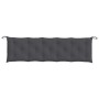 Gartenbankauflage anthrazitgrauer Melangestoff 180x50x7 cm von , Kissen für Stühle und Sofas - Ref: Foro24-4002563, Preis: 33...