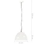Vintage Pendelleuchte 25 W weiß rund 31 cm E27 von vidaXL, Lampen - Ref: Foro24-320549, Preis: 28,30 €, Rabatt: %