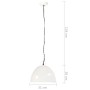 Vintage Pendelleuchte 25 W weiß rund 31 cm E27 von vidaXL, Lampen - Ref: Foro24-320549, Preis: 28,57 €, Rabatt: %