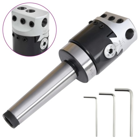 Boring head 50 mm boring shank MT3 lathe milling by vidaXL, Milling machines - Ref: Foro24-146681, Price: 71,31 €, Discount: %