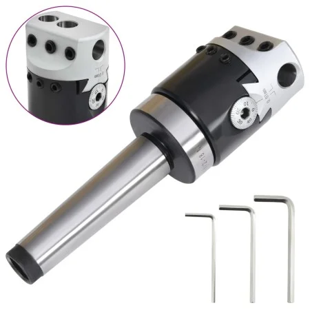 Boring head 50 mm boring shank MT3 lathe milling by vidaXL, Milling machines - Ref: Foro24-146681, Price: 74,22 €, Discount: %