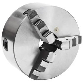 Self-centering lathe chuck with 3 jaws, 160 mm, steel by vidaXL, Clamps and screws - Ref: Foro24-146707, Price: 158,43 €, Dis...