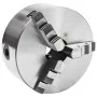 Self-centering lathe chuck with 3 jaws, 160 mm, steel by vidaXL, Clamps and screws - Ref: Foro24-146707, Price: 158,43 €, Dis...