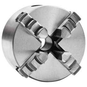 4-jaw self-centering lathe chuck 80 mm steel by vidaXL, Clamps and screws - Ref: Foro24-146708, Price: 91,19 €, Discount: %