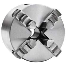 4-jaw self-centering lathe chuck 80 mm steel by vidaXL, Clamps and screws - Ref: Foro24-146708, Price: 89,65 €, Discount: %