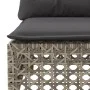 6-teiliges Gartenmöbel-Set und graue synthetische Rattankissen von , Gartensets - Ref: Foro24-3261861, Preis: 521,07 €, Rabat...