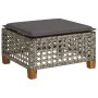 7-piece garden sofa set with gray synthetic rattan cushions by , Garden sets - Ref: Foro24-3261939, Price: 584,30 €, Discount: %