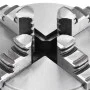 4-jaw self-centering lathe chuck 80 mm steel by vidaXL, Clamps and screws - Ref: Foro24-146708, Price: 89,65 €, Discount: %